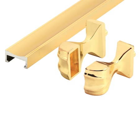 32 In., Brass, Tub And Shower Towel Bar And Bracket